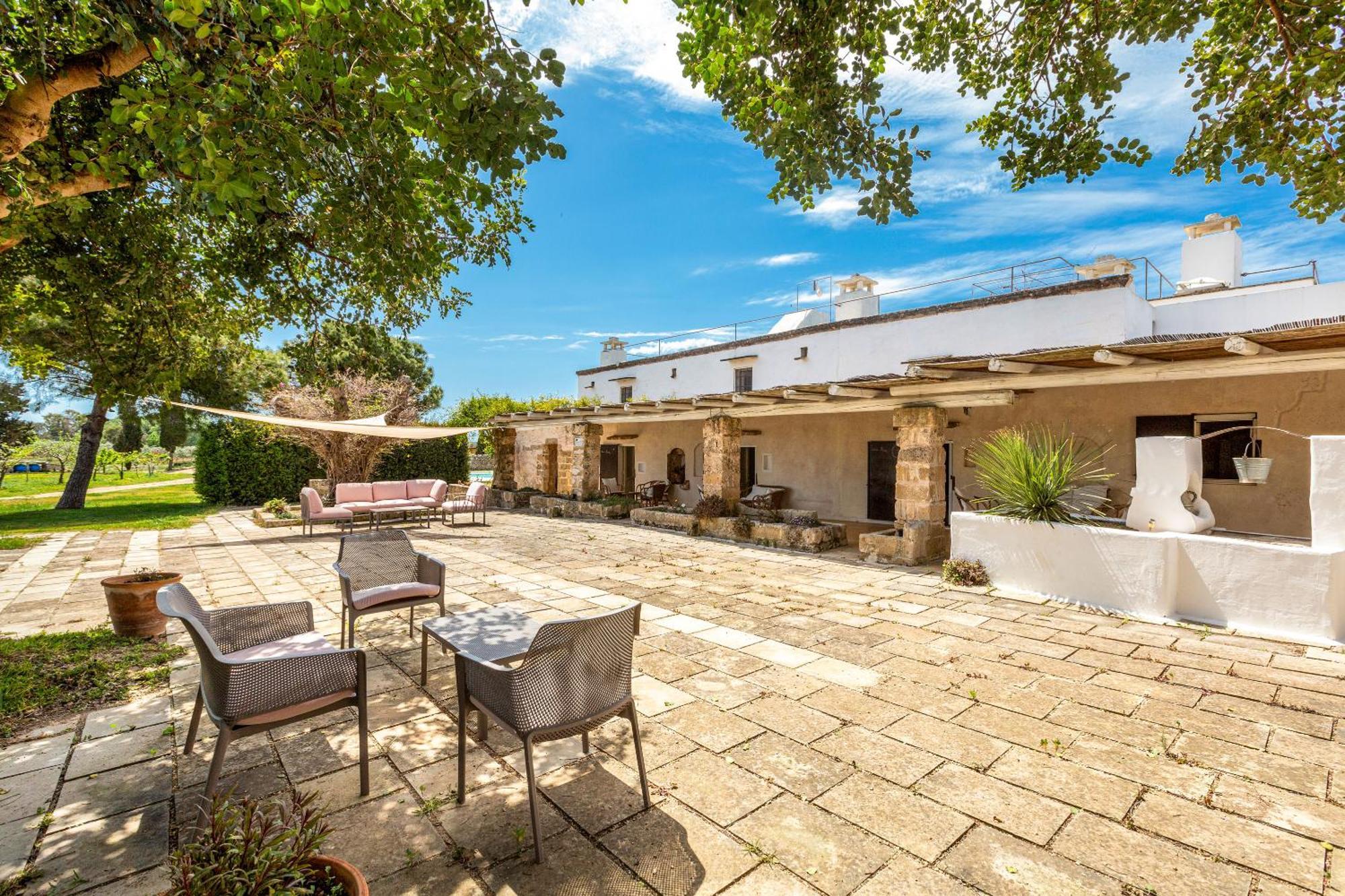Masseria Li Capperi By Perle Di Puglia Alezio Exteriör bild