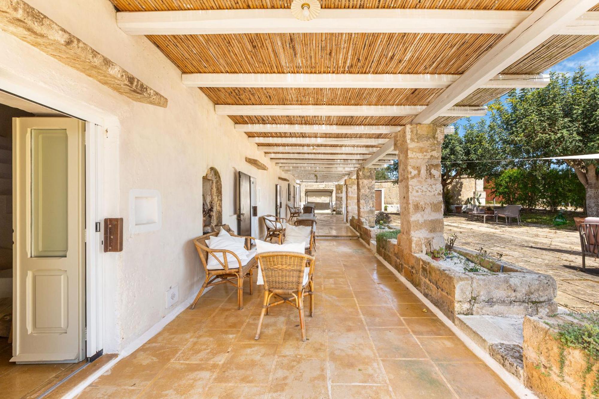 Masseria Li Capperi By Perle Di Puglia Alezio Exteriör bild