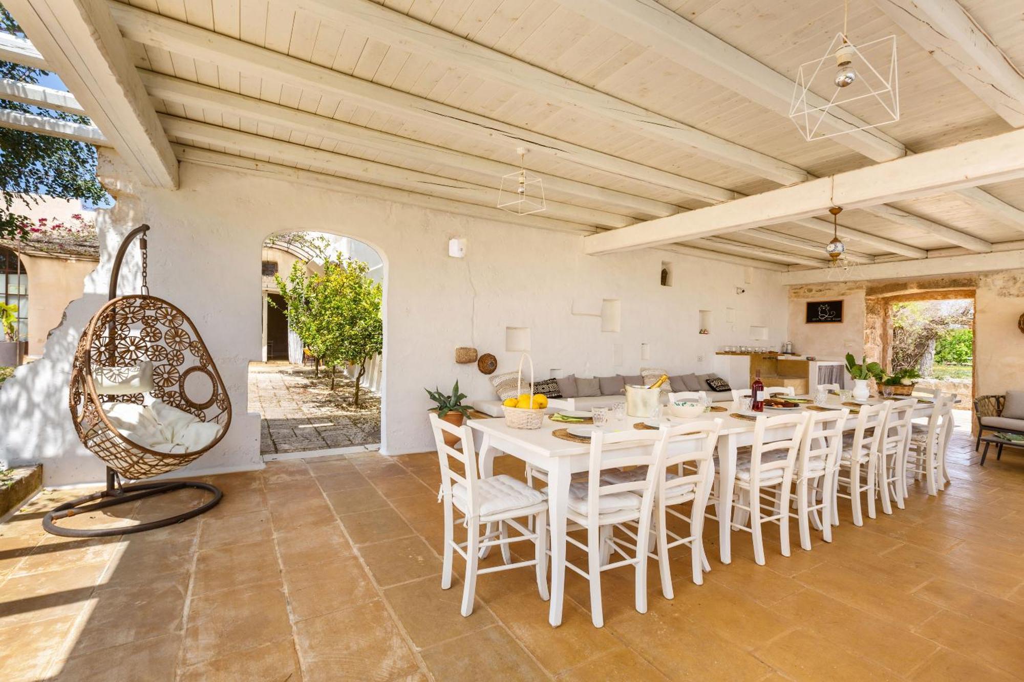 Masseria Li Capperi By Perle Di Puglia Alezio Exteriör bild