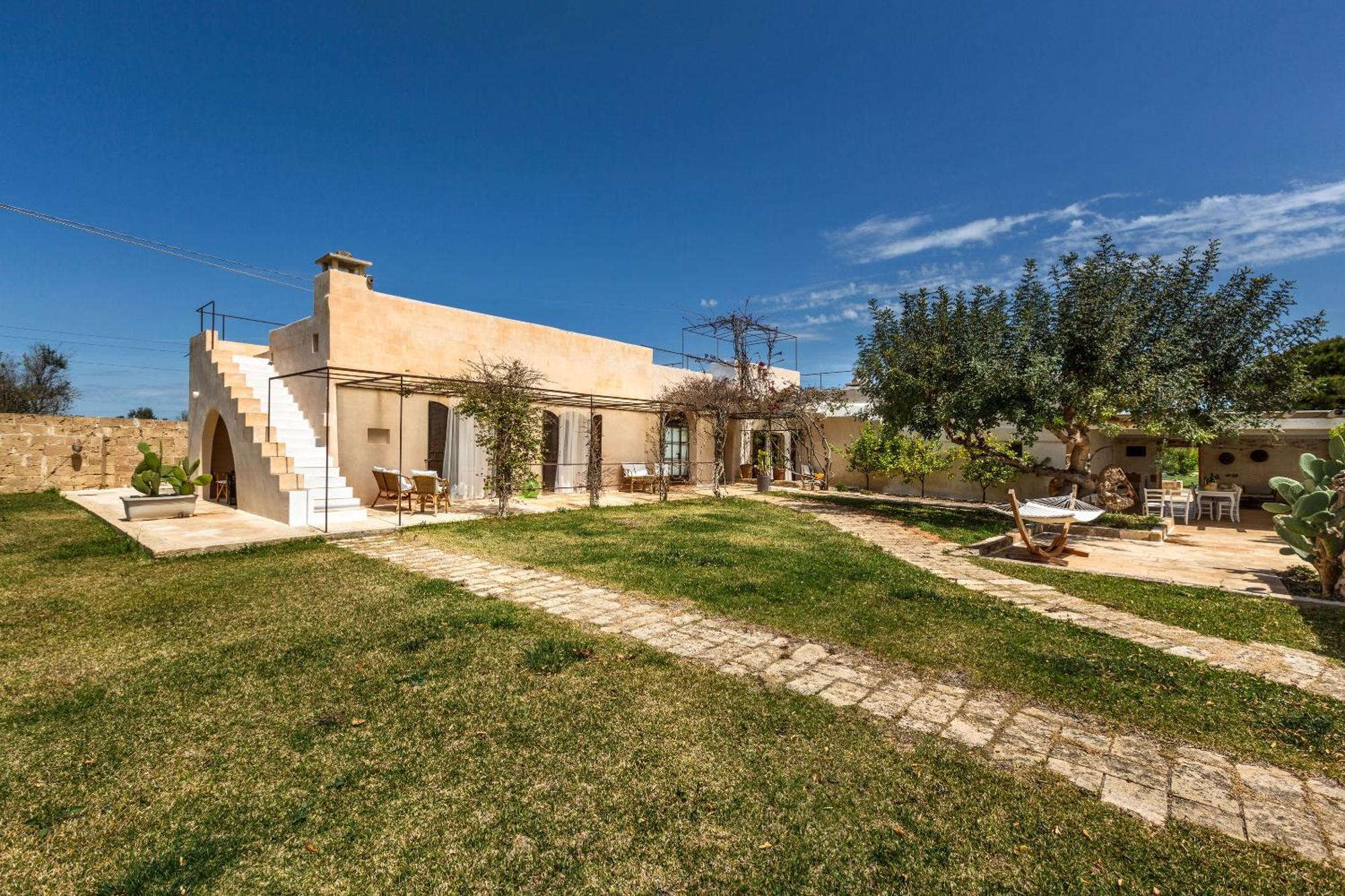 Masseria Li Capperi By Perle Di Puglia Alezio Exteriör bild