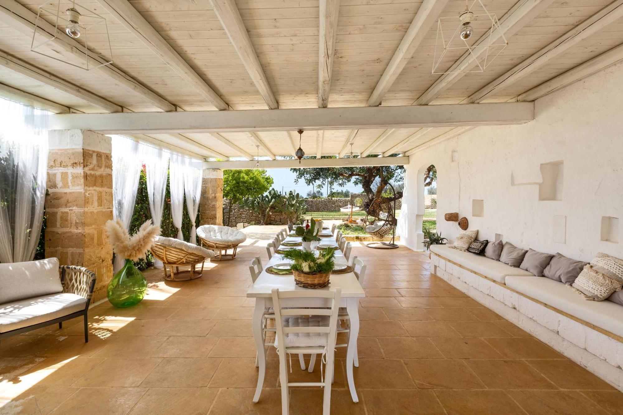 Masseria Li Capperi By Perle Di Puglia Alezio Exteriör bild