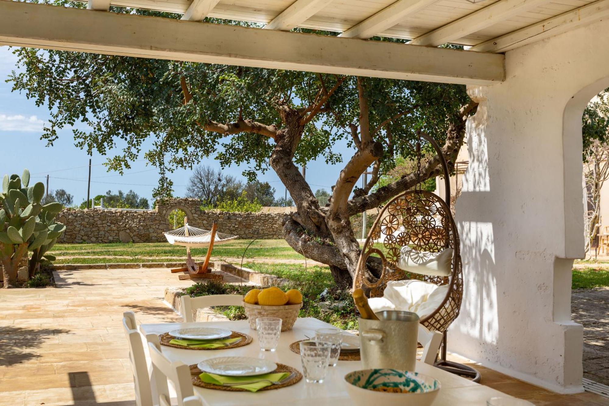 Masseria Li Capperi By Perle Di Puglia Alezio Exteriör bild